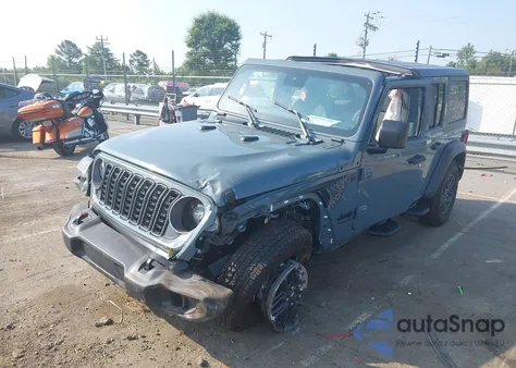 2025 Jeep Wrangler 4-Door Summit 4X4 z USA, uszkodzony, nr VIN 1C4PJXDN3SW510997